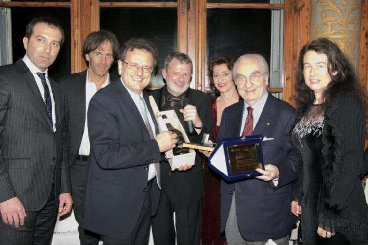 Christian Sbardella, Davide Oldani, Bruno Muratori, Alberto Lupini, Annamaria Tossani, Gualtiero Marchesi e Ketty Magni